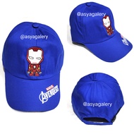 TOPI ANAK KARAKTER CAPTAIN AMERIKA/ TOPI SUPERHERO ANAK/TOPI CAPTAIN MARVEL