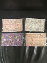 Sanrio Disney 中童平面口罩四款 $2/1