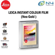 LEICA INSTANT COLOUR FILM PACK USE WITH THE LEICA SOFORT 2 CAMERA (Neo Gold / Warm White)