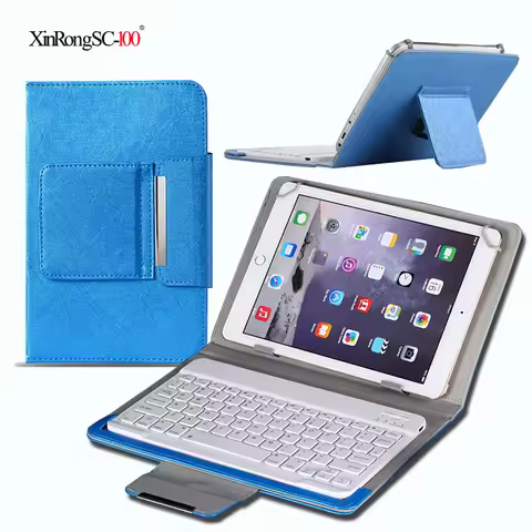 For Alcatel ONETOUCH ONE TOUCH Pixi 3/3T 1T 10 8082/POP 4/A3 4G 10.1" Tablet Removable Wireless Blue