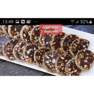 Dry Fruit Dates Rolls