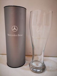 賓士 Mercedes-Benz 啤酒杯 杯子 啤酒保冷罐/筆筒 800ml