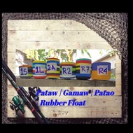 ☼ ◪ ♞100 pcs - PATAW | GAMAW | PATAO | RUBBER FLOAT | PALUTANG SA LAMBAT