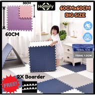 Baby Playmat 60x60CM Thick EVA Foam Play Mat Puzzle Carpet Mat Bayi Puzzle Floor Carpet Karpet Bayi 