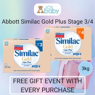 Abbott Similac Gain Plus (Stage 3/4) 3kg