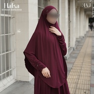 NAJ Studio - Hafsa Khimar Bandana Syar'i Premium Jersey Material 2 in 1