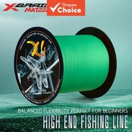 MATEER X4 100% PE Braided Saltwater Fishing Line 4-Strand, 300/500m, 9–85kg, 15–150lb, 4-Strand Abra