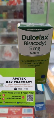 Promo Dulcolax Tablet  Per Box  Kay Pharmacy Diskon