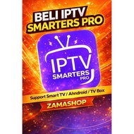 IPTV Smarters Pro Original (Merah) | Support LG Samsung Smart TV | 9Xtream |