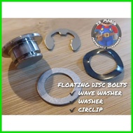 ∨ FLOATING DISC BOLTS SALAYA INOX STAINLESS STEEL ( 1 PC )