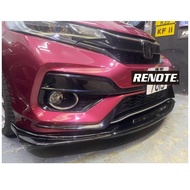 Honda GK5 fit   RENOTE® 包圍PP膠仿碳纖-亮黑色 頭唇