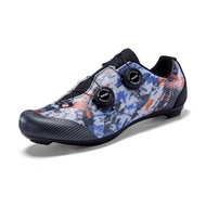 Road Bike Cycling Shoes Men Bicycle Shoes Lock Competition Road Bike Lock Shoes Cycling Shoes QKCN