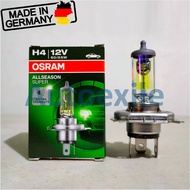 Osram All Season Super H4 12V 60/55W ALS Yellow Rainbow Made in Germany Allseason Car Lights
