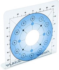 3pcs Virtual Ball Replacement Cards (with Holes) | Cue Stroke Accuracy Practice Aid, Billiards Train