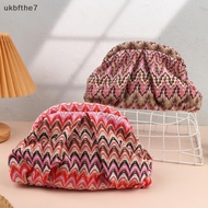 Vintage Boho Woven Clutch Bag Large Capacity Clip Closure Elegant Handbag for Wedding Guest Evening 