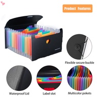 A6 Stand Receipt Organizer Folder - 13 Pockets Expanding Accordion Coupon Organizer, Envelope Organi