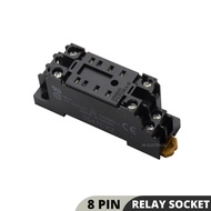 8pin PYF08A / DYF08A RELAY SOCKET BASE FOR MY2NJ/HH52P/ H3Y-2/ST6P (AC 220V DC 24V 5A)