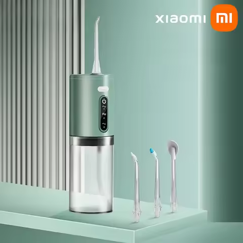 Xiaomi Portable Water Floss USB Rechargeable Oral Irrigator 280ML Electric Tooth Cleaning Device 3 M