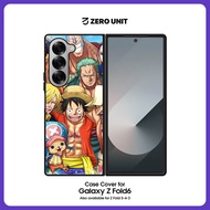 Case Casing Samsung Galaxy Z Fold 6 5 4 3-One Piece Luffy Anime ZR070