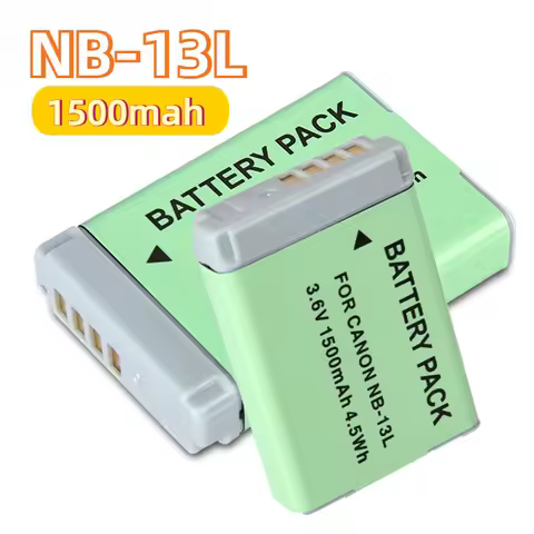 NB-13L NB 13L Replace Battery 1500mAh 3.7V for Canon G5X G7X G9X G7X Mark II SX620 HS SX720 HS SX730