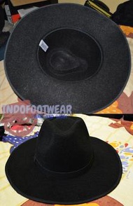 TOPI RAISA FEDORA HAT PANAMA LEBAR