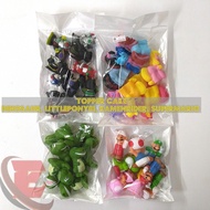 SET MINI TOPPER CAKE TOY| HIASAN KEK | DINOSAUR | LITTLEPONY01 | KAMENRIDER | SUPERMARIO