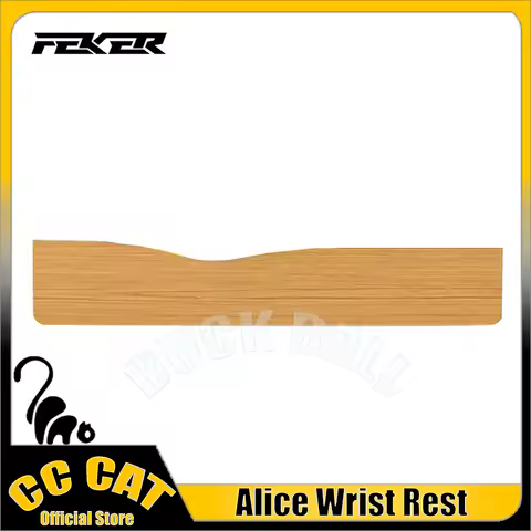 Feker Alice98 Alice80 Keyboard Wrist Rest Palm Rest Wood Hand Support Protection Arm Holder Custom K