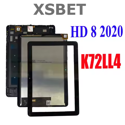 Tablet LCD For Amazon Fire HD 8 2020 10th Gen K72LL4 LCD Display Touch Screen Digitizer Glass Assemb