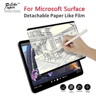 Removable &amp; Reusable Screen Protector Paper Like Film For Microsoft Surface Go2 3 Pro 3 4 5 6 7 8 9  Matte Anti Glare