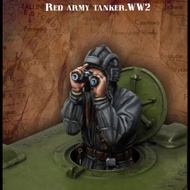 GK 1/35 Resin Model Soldier White Model 809R Source Model Home War Soldier Collectible Figure Static