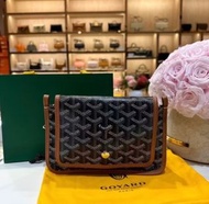 門市現貨Goyard plumt 信封包棕色