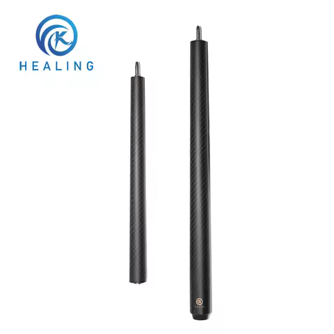 Break-Jump 2pcs Butt Of Billiard Pool Cue 3K Carbon Fiber Uniloc For Punch & Jump Cue Snooker 3/4 Sp