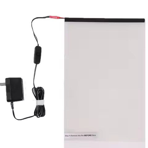 HOHOFILM 21cmx30cm Smart Film Sample Glass Window Film /PDLC Smart Film Switchable Film For Home,Bui