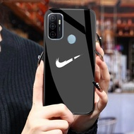 HP GK367 (OPPO A53/A33 2020) OPPO A53/A33 2020 Glass Softcase - OPPO A53 Case - Casing OPPO A53hp - 