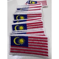 BENDERA MALAYSIA SULAM KAIN (KPM) 5cm x 2.5 cm