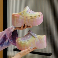 10cm/4inches platform Clogs High Wedge Bae Clogs Sandal for women kasut perempuan EU36-42(small cutt
