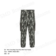 Armani Exchange กางเกงขายาวผู้ชาย รุ่น Mens Camouflage Cargo Pants With Velvet Pockets Code: 6DZP01 