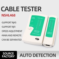 NSHL-468 RJ45 RJ11 Cat5e Cat6 Network Cable Tester Cat 5 Cat 5e Cat 6