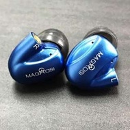 全新 藍色特別版 MAGAOSI K3 Pro Blue Edition 2動鐵+1動圈 三單元 跟機有3線 2.5mm 平衡線 有Mic 線 支援 iPhone Android Headphone 