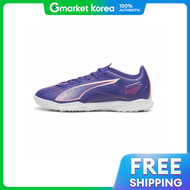 PUMA | รองเท้ากีฬาผู้ชาย Puma Footsilah Ultra 5 Play TT สีม่วง ใส่สบาย รองเท้าฟุตบอล