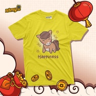 🏮🎊 [เสื้อยืด] สวัสดีปีใหม่ CNY08  - NTMY CNY 2026 Collection Horse New Year Cotton Family Reunion เส