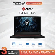 MSI GF63 Thin 11UD | 15.6" FHD | i7-11800H | RTX 3050Ti | 16GB DDR4 | 4GB GDDR6 | 512GB SSD | Win 11