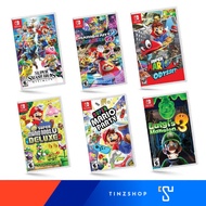 Nintendo Switch Game Mario Best Seller เกมมาริโอ้ขายดี 2020-2023 : Mario kart 8 Smash bros Odyssey luigi bros U party