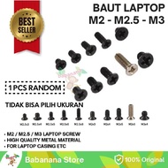 TERMURAH BAUT LAPTOP 1PCS ECERAN 1 PCS SEKRUP ASUS ACER HP DELL LENOVO MSI DELL | COD