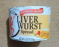 SALE!! ! Underwood Liver Wurst Spread 120g (Best Before: Jan. 26, 2025)