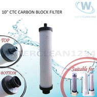 10" CTC CARBON BLOCK WATER FILTER CARTRIDGE ( HIGH GRADE ) CTC WATER FILTER
