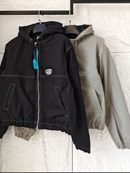 外國預訂 2色選 stussy work gear刺繡logo 連帽外套