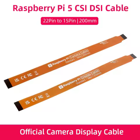 Official Raspberry Pi 5 Camera Cable CSI 22Pin to 15 Pin for Raspberry Pi CSI Camera