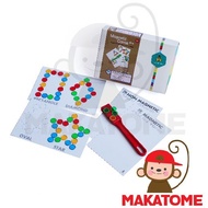 Magnetic Wand + Chip + Free Worksheet Mainan Edukasi Magnet Coin