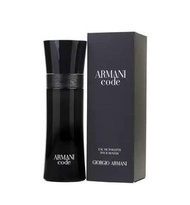 GIORGIO Armani Code EAU DE TOILETTE POUR HOMME 阿瑪尼黑色印記密碼女士淡香水75ml 持久自然留香